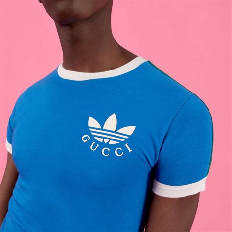 pantaloni adidas gucci|gucci adidas t shirts.